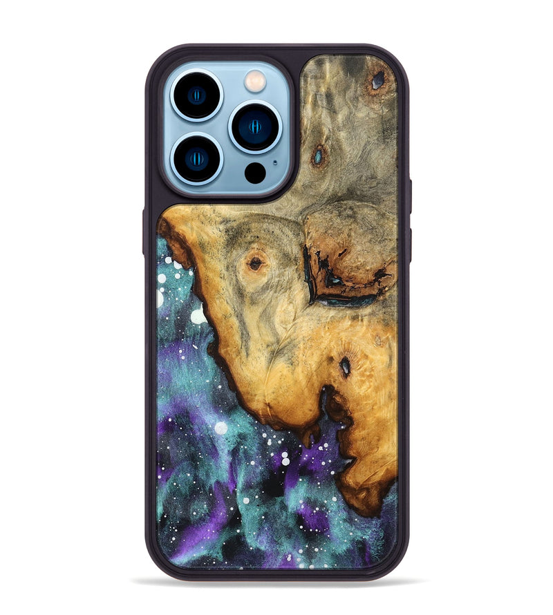 iPhone 14 Pro Max Wood Phone Case - Jeanna (Cosmos, 824613)