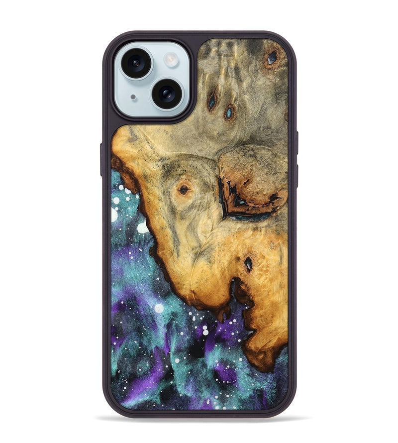iPhone 15 Plus Wood Phone Case - Jeanna (Cosmos, 824613)