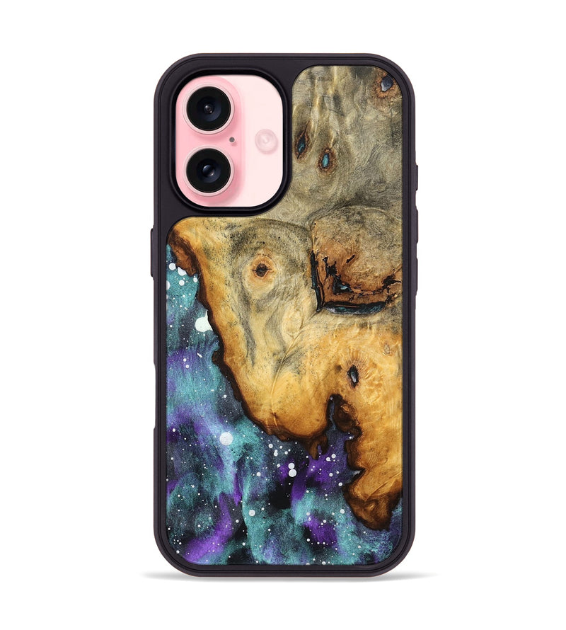 iPhone 16 Wood Phone Case - Jeanna (Cosmos, 824613)