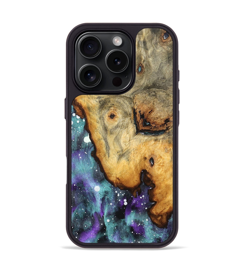 iPhone 16 Pro Wood Phone Case - Jeanna (Cosmos, 824613)