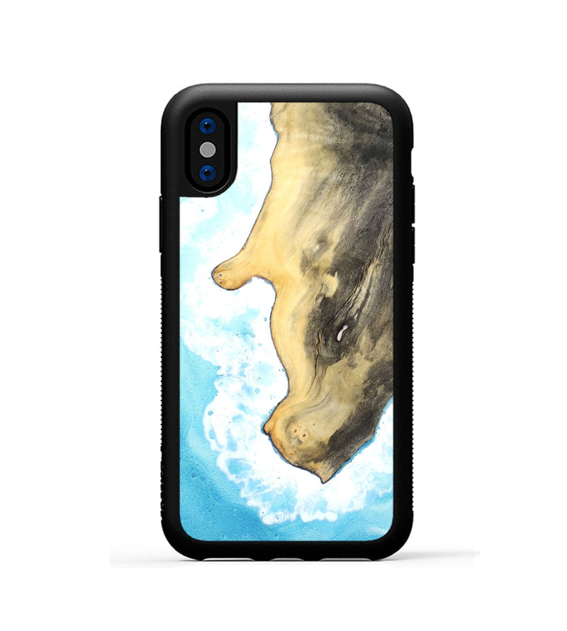 iPhone Xs Wood Phone Case - Verda (Coastal, 824614)