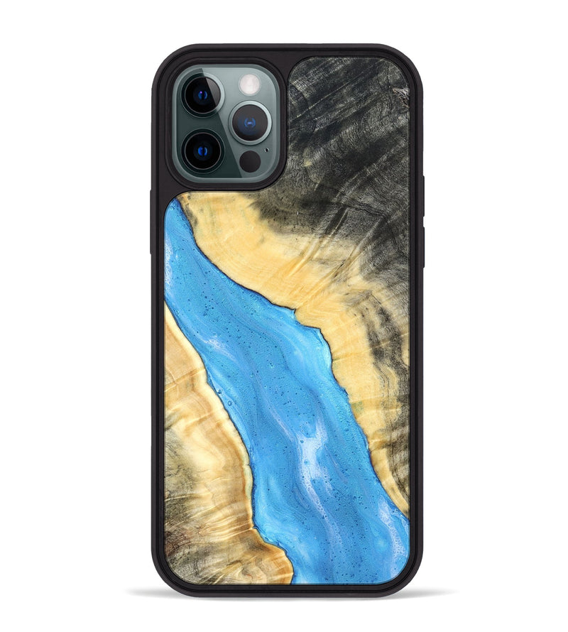 iPhone 12 Pro Max Wood Phone Case - Tosha (Coastal, 824616)