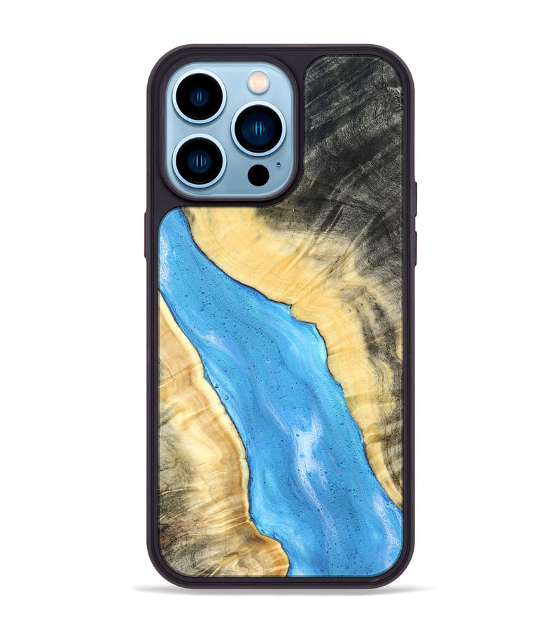 iPhone 14 Pro Max Wood Phone Case - Tosha (Coastal, 824616)