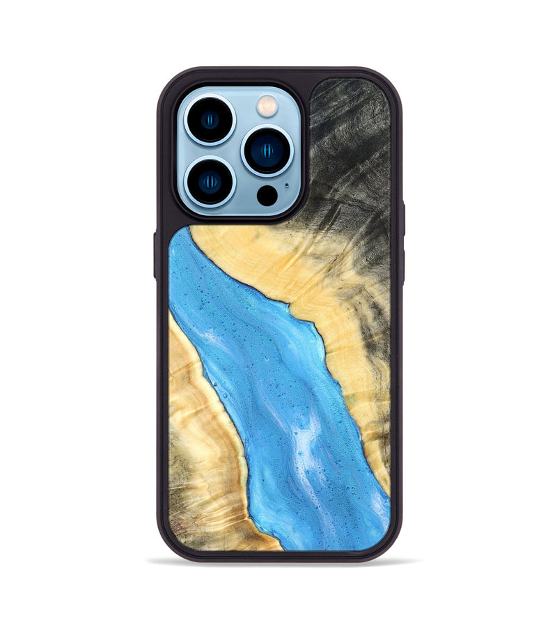 iPhone 14 Pro Wood Phone Case - Tosha (Coastal, 824616)