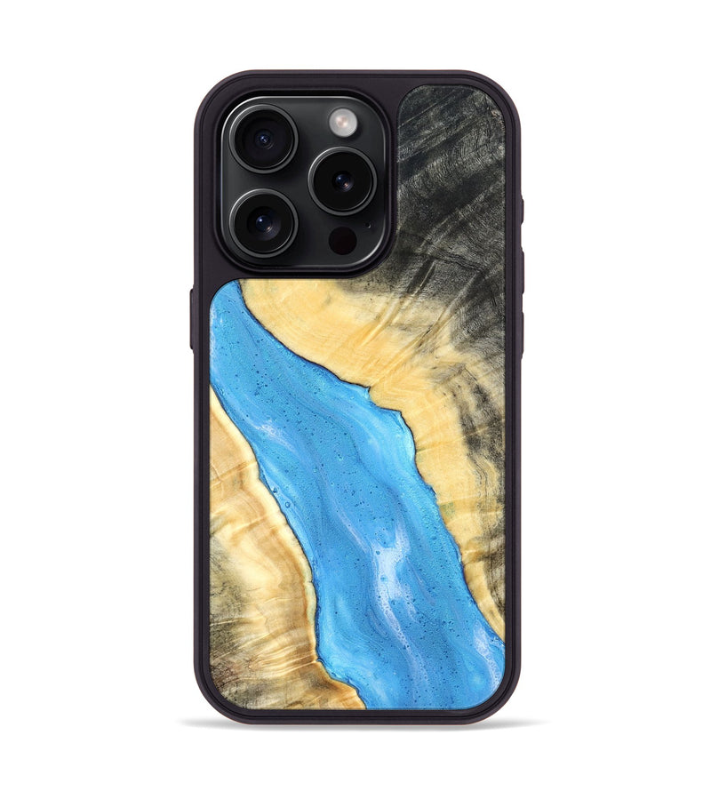 iPhone 15 Pro Wood Phone Case - Tosha (Coastal, 824616)