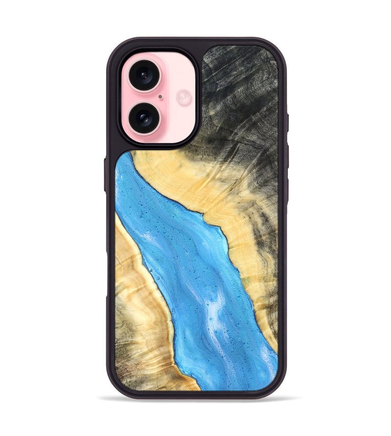 iPhone 16 Wood Phone Case - Tosha (Coastal, 824616)