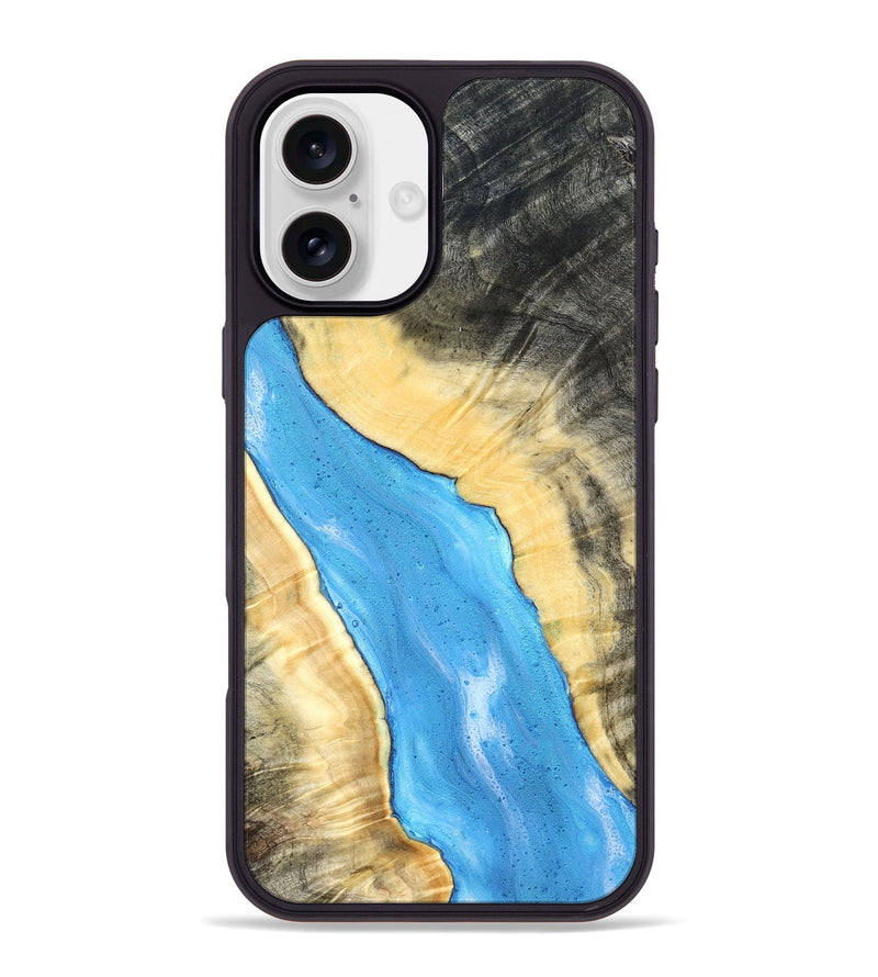 iPhone 16 Plus Wood Phone Case - Tosha (Coastal, 824616)