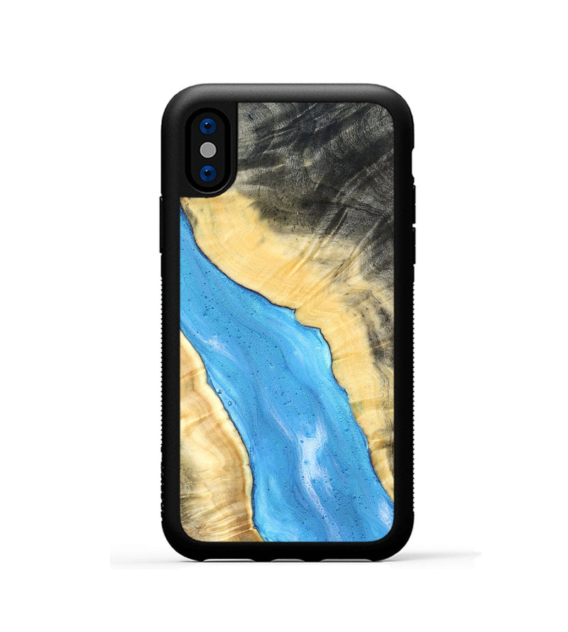 iPhone Xs Wood Phone Case - Tosha (Coastal, 824616)