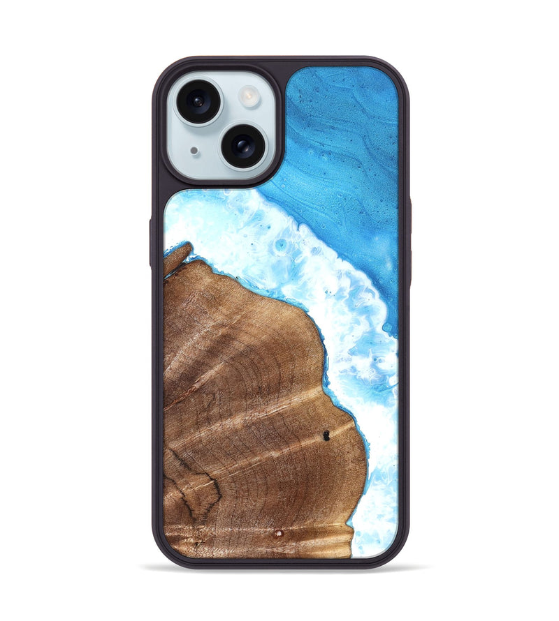 iPhone 15 Wood Phone Case - Janae (Coastal, 824618)