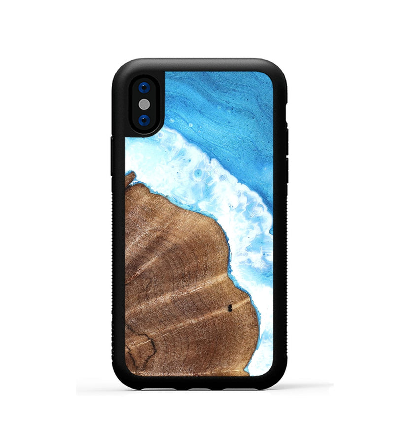 iPhone Xs Wood Phone Case - Janae (Coastal, 824618)