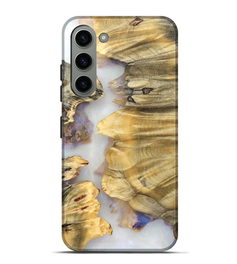 Galaxy S23 Plus Wood Live Edge Phone Case - Marley (Clear, 824624)