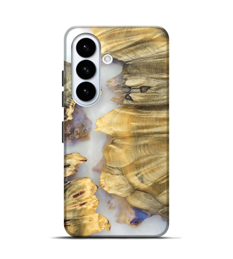 Galaxy S26 Wood Live Edge Phone Case - Marley (Clear, 824624)