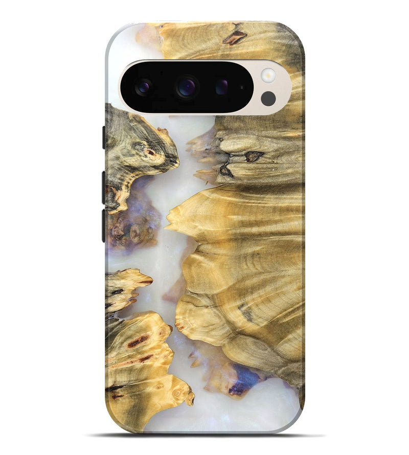 Pixel 10 Pro XL Wood Live Edge Phone Case - Marley (Clear, 824624)
