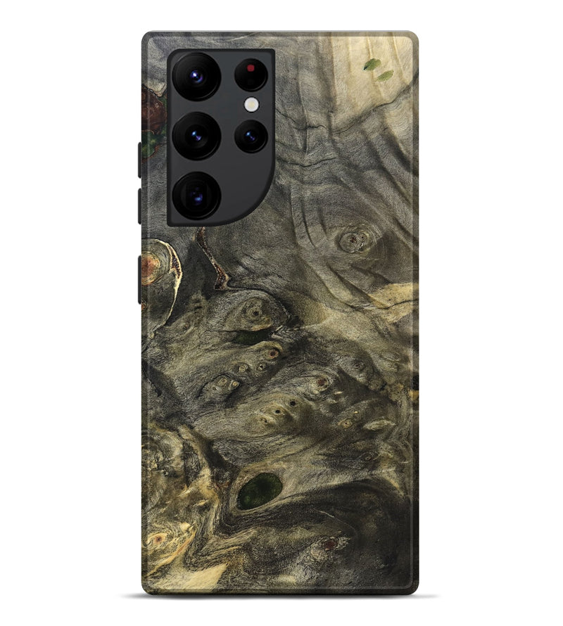 Galaxy S22 Ultra Wood Live Edge Phone Case - Emeline (Solid Wood, 824627)