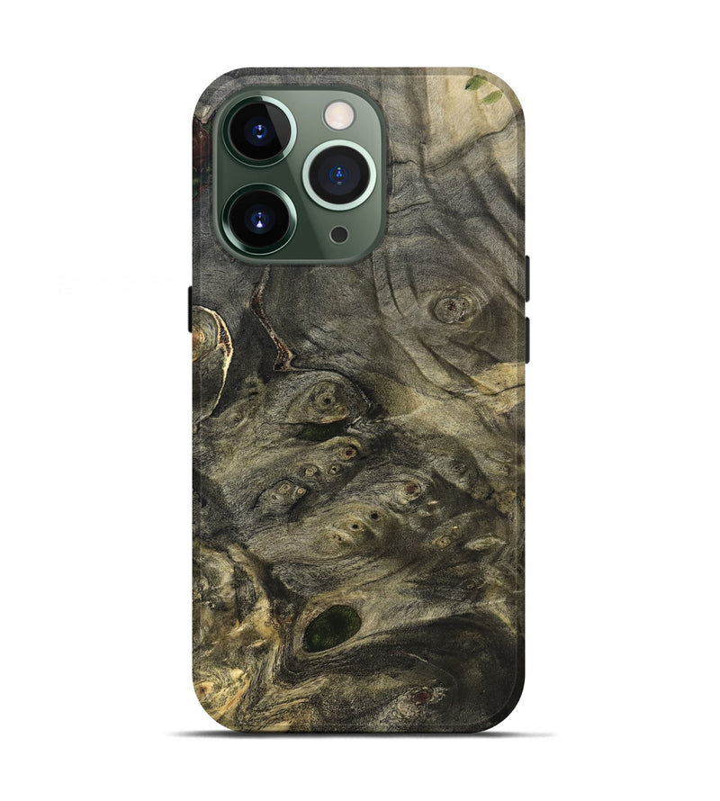 iPhone 13 Pro Wood Live Edge Phone Case - Emeline (Solid Wood, 824627)