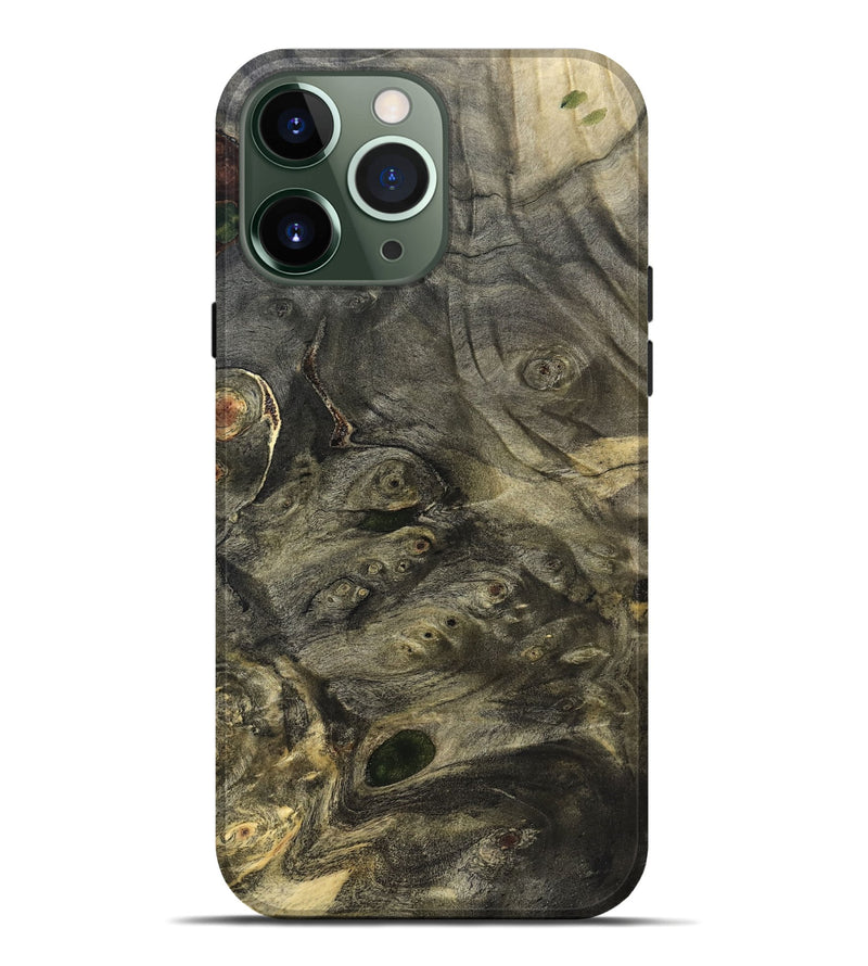 iPhone 13 Pro Max Wood Live Edge Phone Case - Emeline (Solid Wood, 824627)