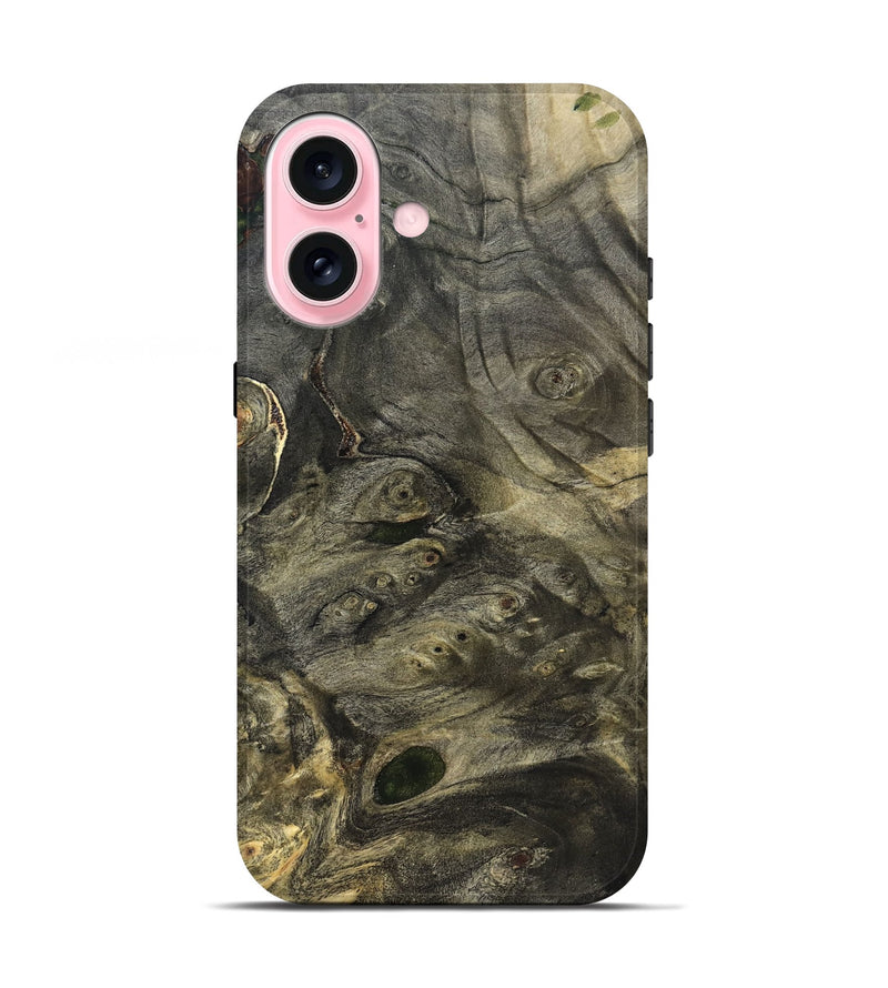 iPhone 17 Wood Live Edge Phone Case - Emeline (Solid Wood, 824627)