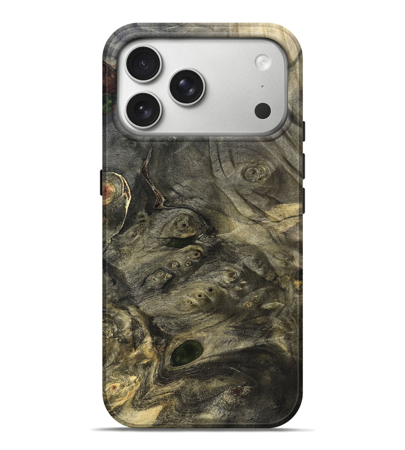 iPhone 17 Pro Max Wood Live Edge Phone Case - Emeline (Solid Wood, 824627)
