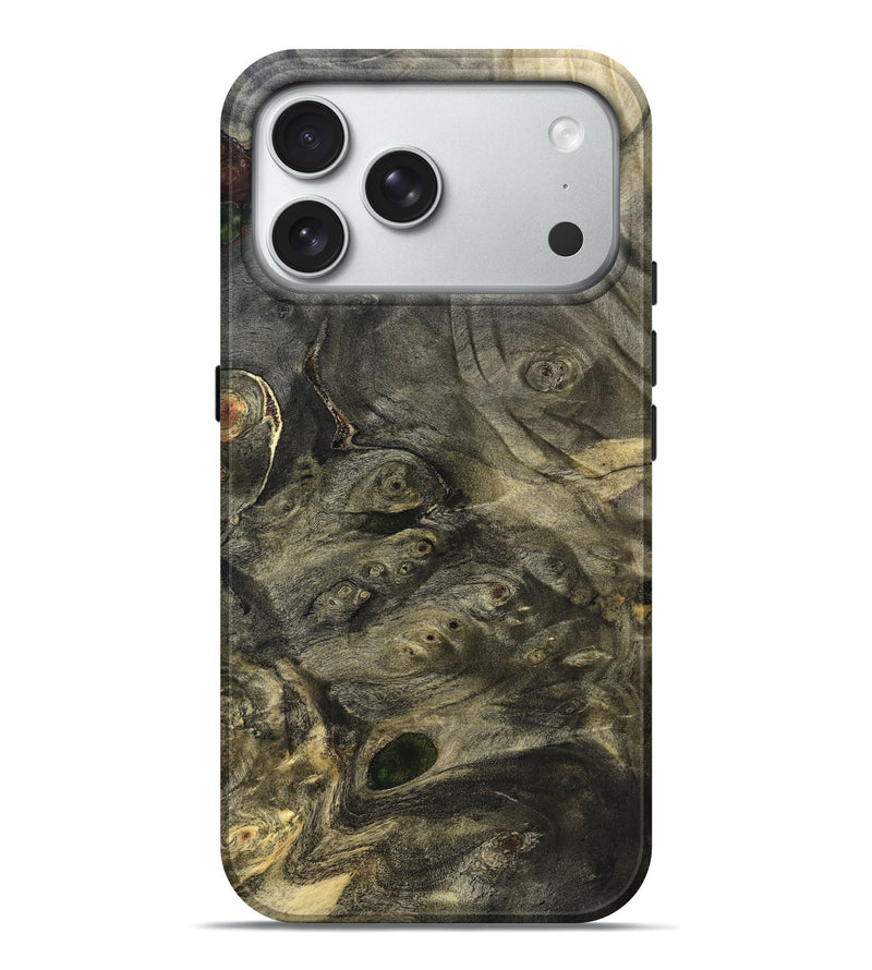 iPhone 18 Pro Max Wood Live Edge Phone Case - Emeline (Solid Wood, 824627)