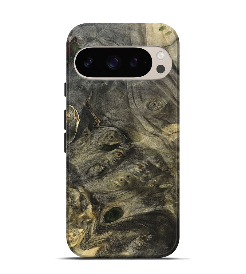 Pixel 9 Pro Wood Live Edge Phone Case - Emeline (Solid Wood, 824627)