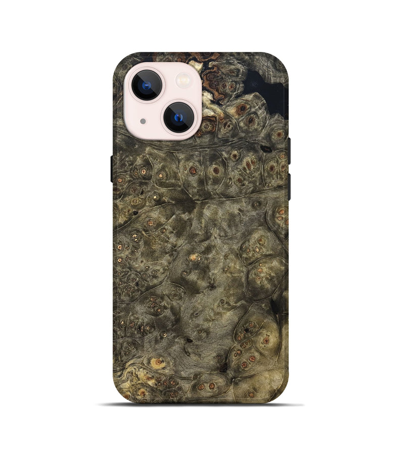 iPhone 13 mini Wood Live Edge Phone Case - Ezra (Solid Wood, 824628)