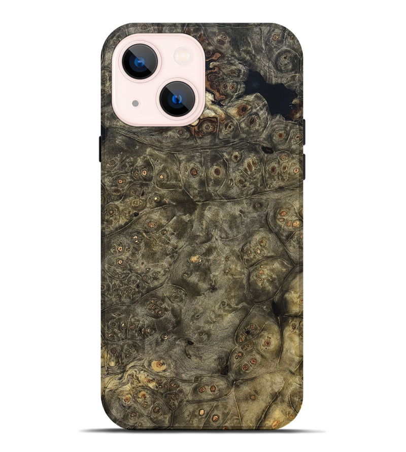 iPhone 14 Plus Wood Live Edge Phone Case - Ezra (Solid Wood, 824628)