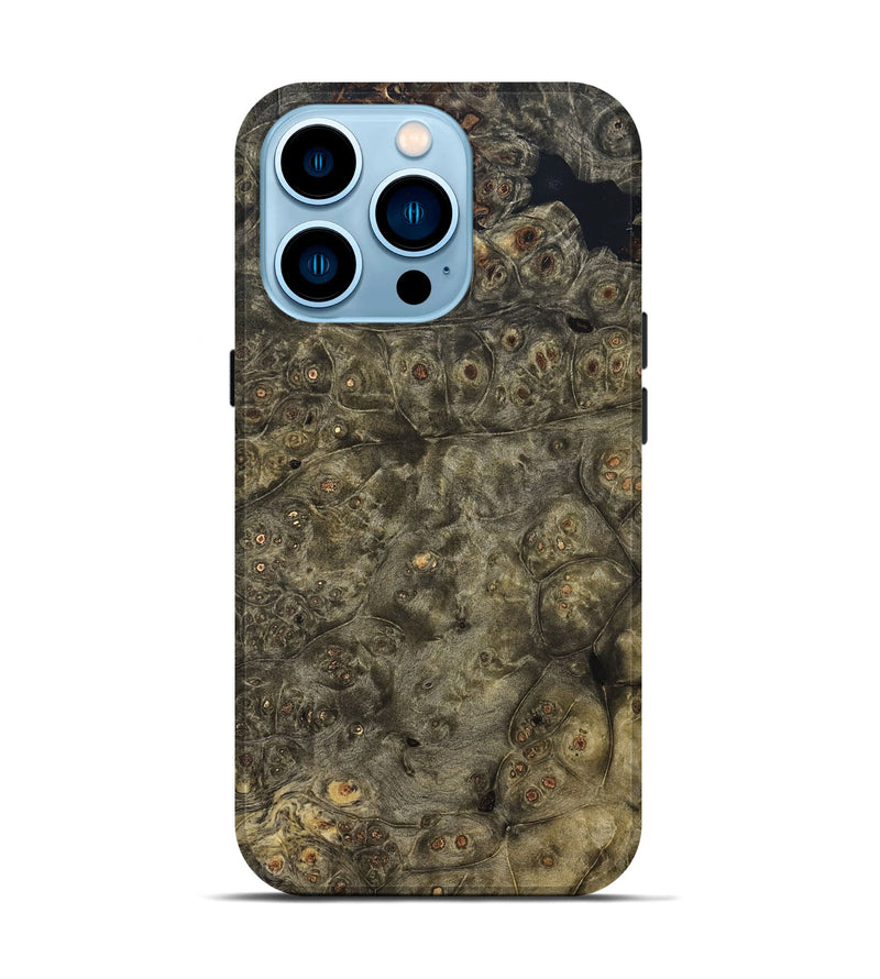 iPhone 14 Pro Wood Live Edge Phone Case - Ezra (Solid Wood, 824628)