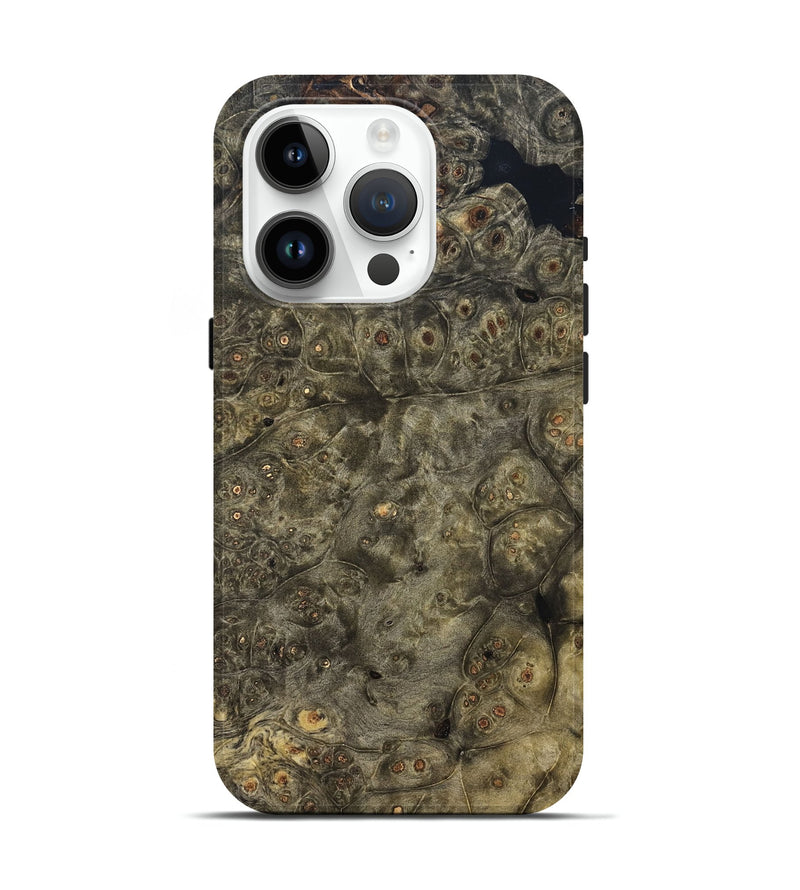 iPhone 15 Pro Wood Live Edge Phone Case - Ezra (Solid Wood, 824628)