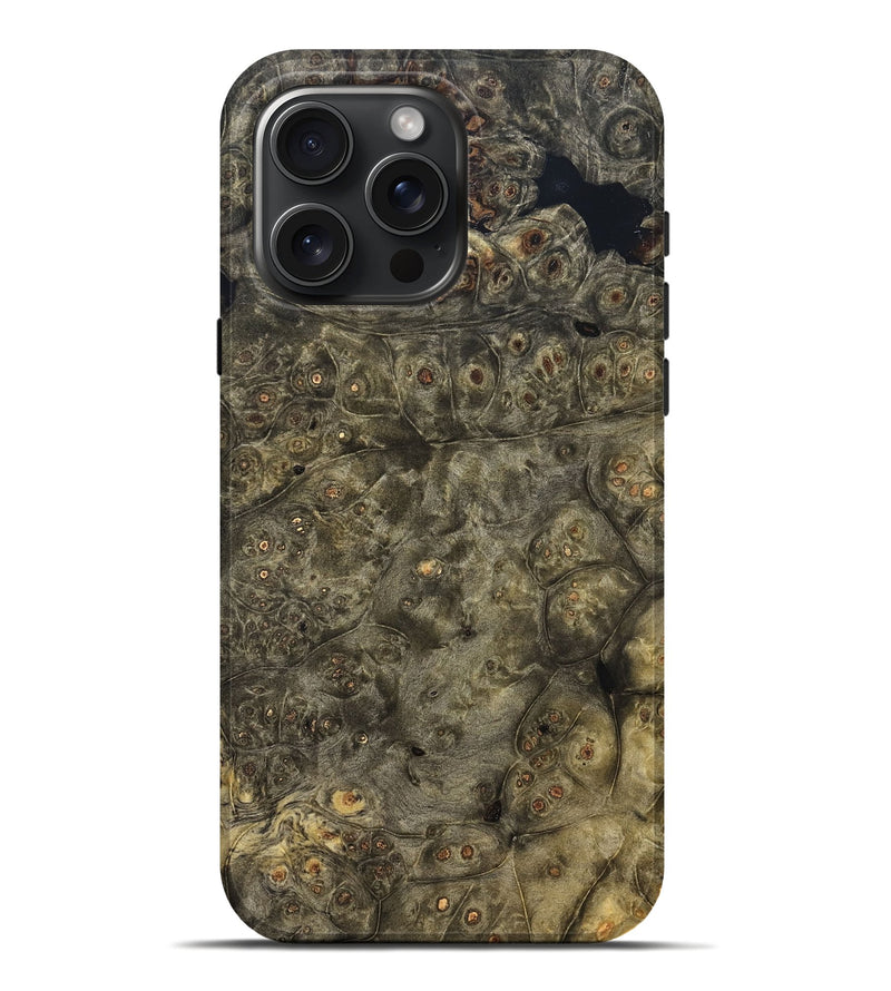 iPhone 16 Pro Max Wood Live Edge Phone Case - Ezra (Solid Wood, 824628)