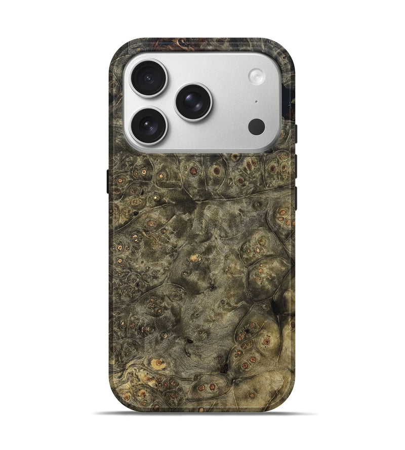 iPhone 17 Pro Wood Live Edge Phone Case - Ezra (Solid Wood, 824628)