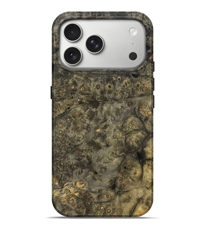 iPhone 17 Pro Max Wood Live Edge Phone Case - Ezra (Solid Wood, 824628)