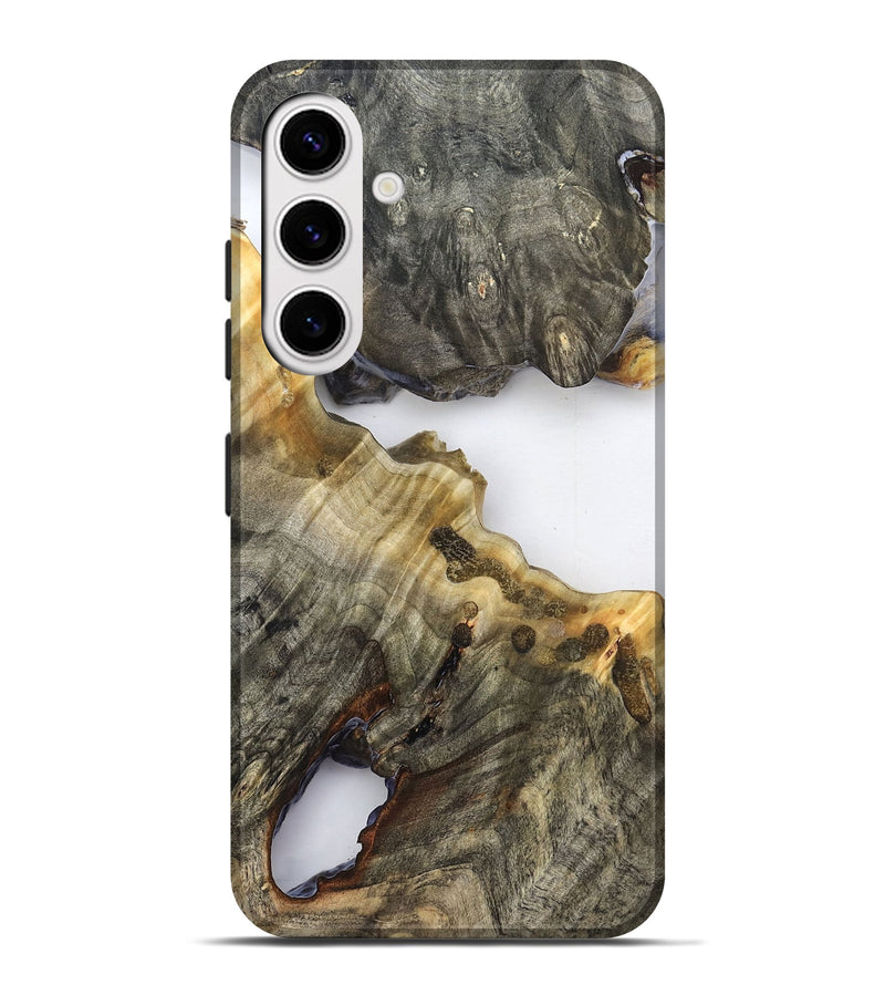 Galaxy S25 Plus Wood Live Edge Phone Case - Camren (Clear, 824632)