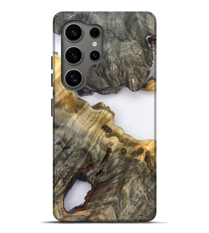 Galaxy S25 Ultra Wood Live Edge Phone Case - Camren (Clear, 824632)