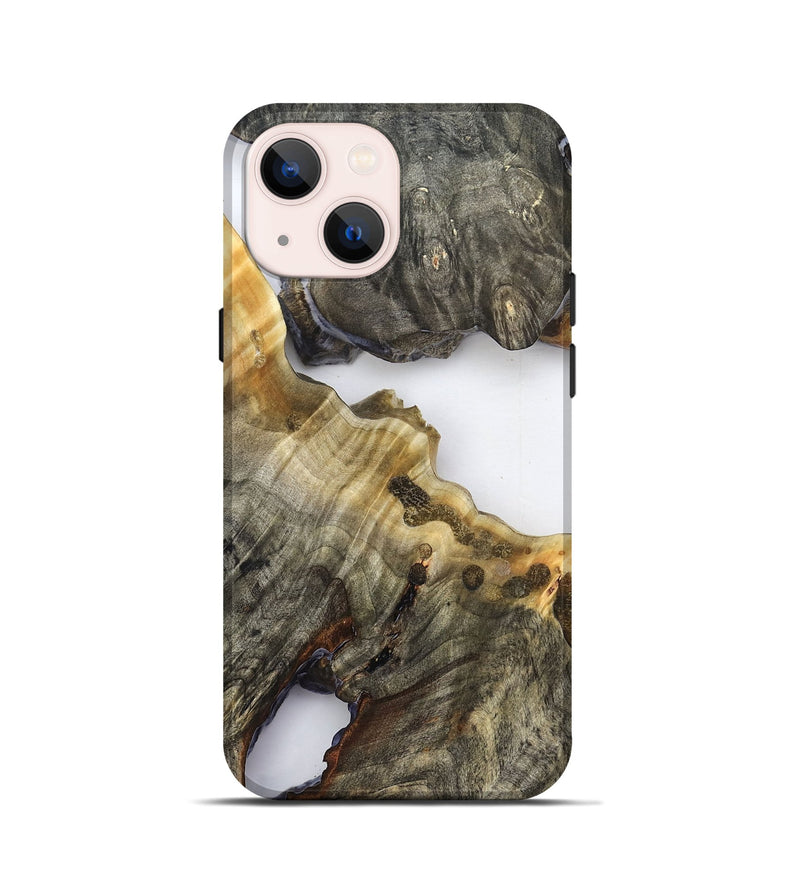 iPhone 13 mini Wood Live Edge Phone Case - Camren (Clear, 824632)