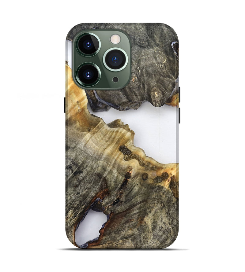 iPhone 13 Pro Wood Live Edge Phone Case - Camren (Clear, 824632)