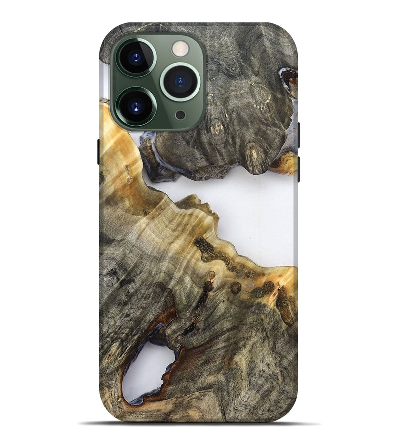 iPhone 13 Pro Max Wood Live Edge Phone Case - Camren (Clear, 824632)