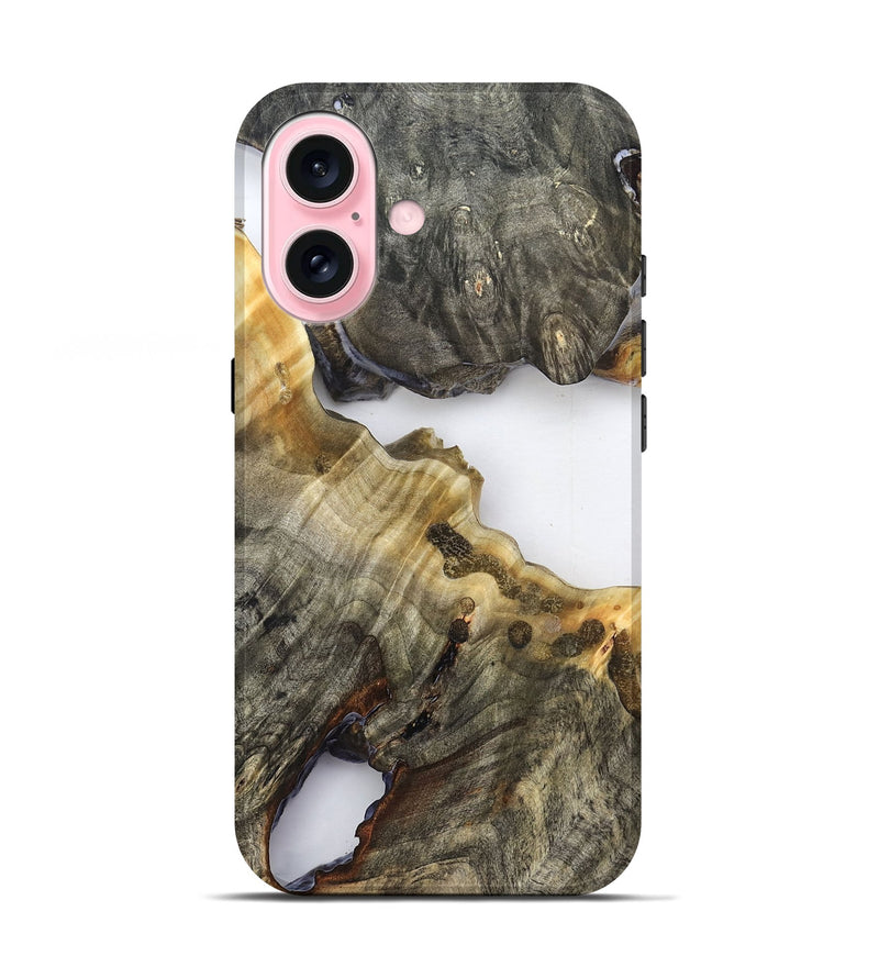 iPhone 17 Wood Live Edge Phone Case - Camren (Clear, 824632)
