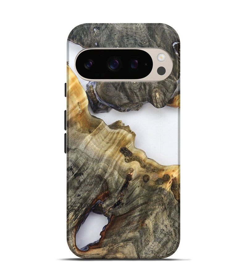 Pixel 10 Pro Wood Live Edge Phone Case - Camren (Clear, 824632)