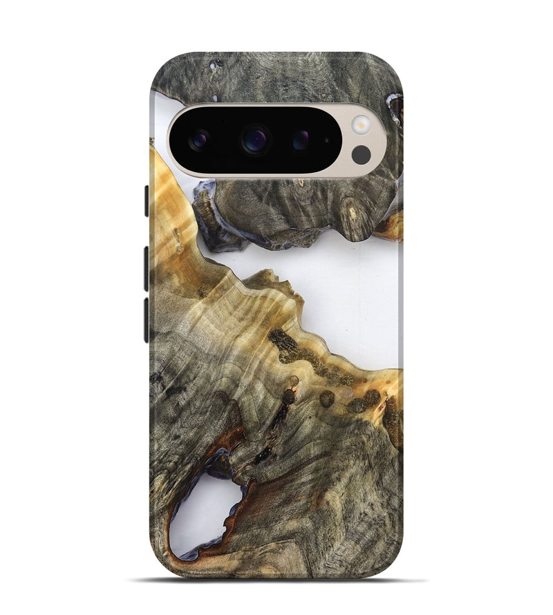 Pixel 9 Wood Live Edge Phone Case - Camren (Clear, 824632)