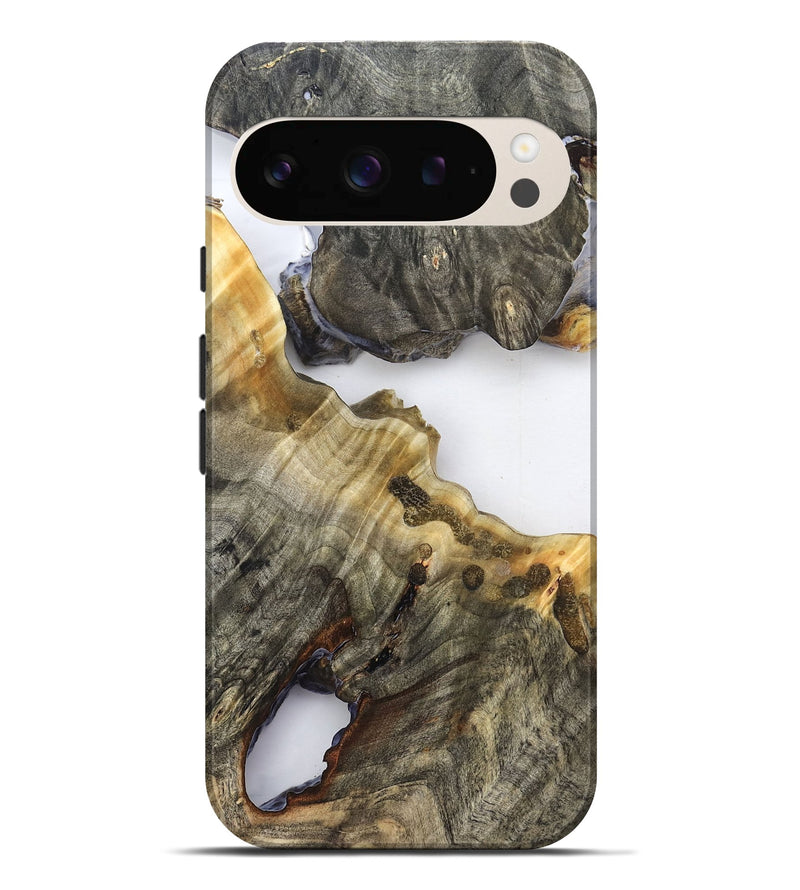 Pixel 9 Pro XL Wood Live Edge Phone Case - Camren (Clear, 824632)