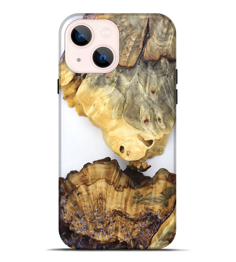 iPhone 14 Plus Wood Live Edge Phone Case - Luz (Clear, 824634)