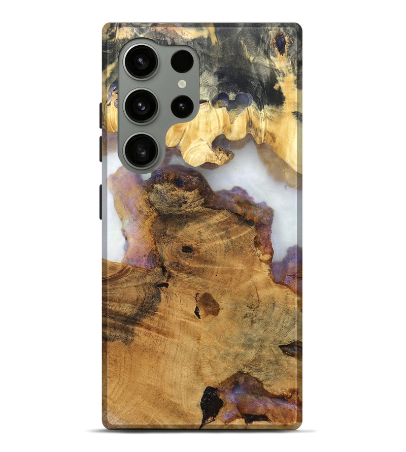 Galaxy S24 Ultra Wood Live Edge Phone Case - Anitra (Clear, 824635)