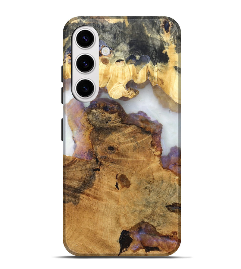 Galaxy S25 Plus Wood Live Edge Phone Case - Anitra (Clear, 824635)