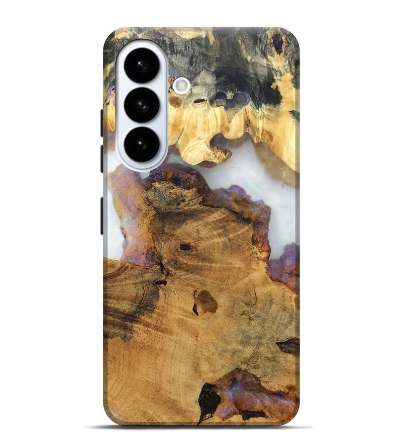 Galaxy S26 Plus Wood Live Edge Phone Case - Anitra (Clear, 824635)