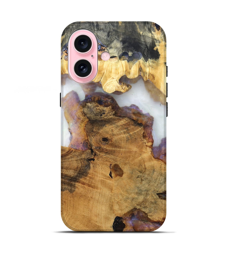 iPhone 17 Wood Live Edge Phone Case - Anitra (Clear, 824635)
