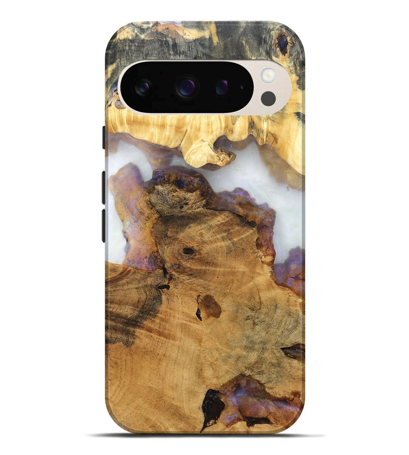 Pixel 10 Pro XL Wood Live Edge Phone Case - Anitra (Clear, 824635)