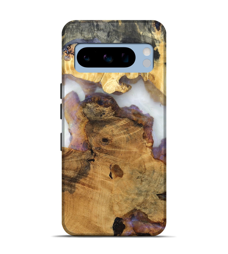 Pixel 8 Pro Wood Live Edge Phone Case - Anitra (Clear, 824635)