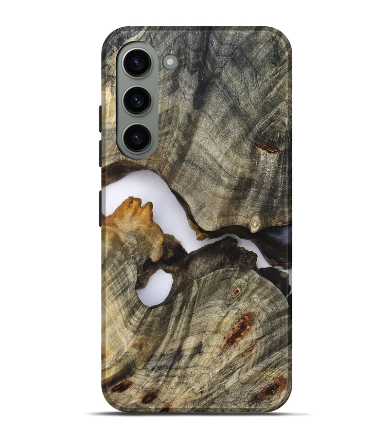 Galaxy S23 Plus Wood Live Edge Phone Case - Nevaeh (Clear, 824639)