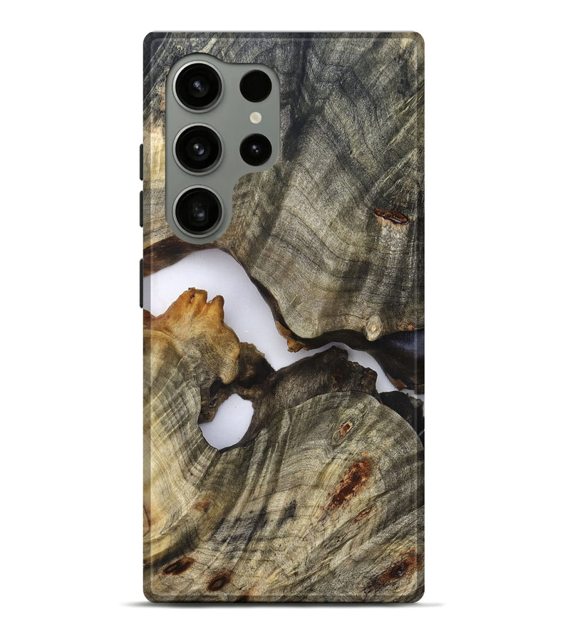 Galaxy S24 Ultra Wood Live Edge Phone Case - Nevaeh (Clear, 824639)