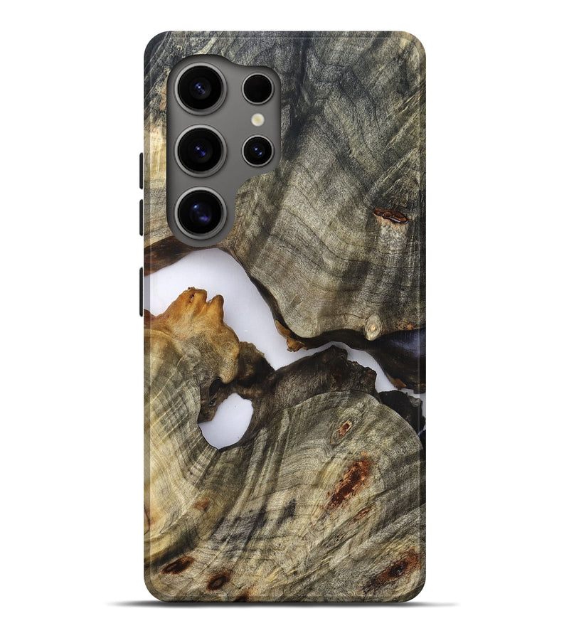 Galaxy S25 Ultra Wood Live Edge Phone Case - Nevaeh (Clear, 824639)